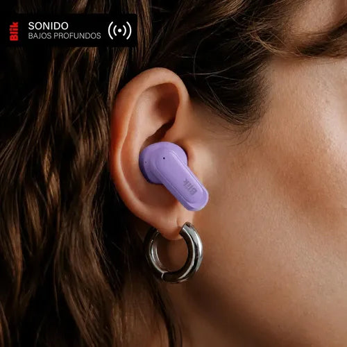 Audifonos Bluetooth Inalambricos Blik Air500 Lila - imagen 4