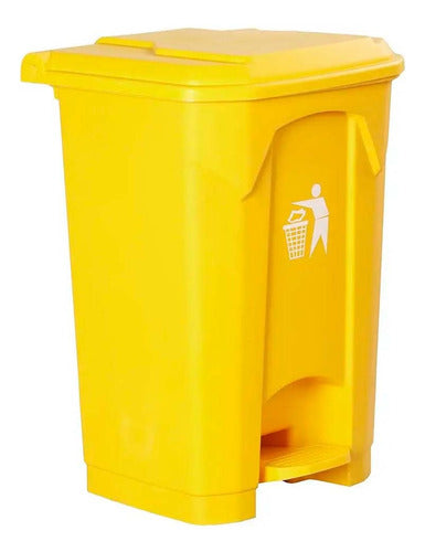 Contenedor Basurero Papelera Pedal 30 Litros Colores