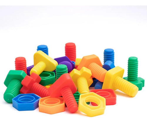 Juego Tornillos Y Tuercas 32 Piezas Infantil - Dactic