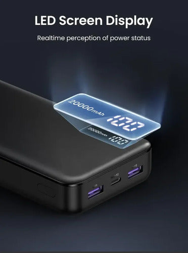 Bateria Portatil 20.000mah Pd 20w 1usb-c+1usb-a Ugreen Pb312