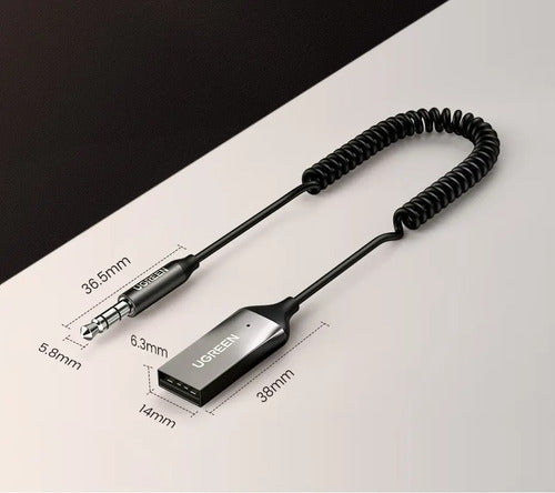 Cable Conector de 3.5 Mm de 1 USB Macho a 1 P2 3.5 Mm Macho UGREEN - imagen 3