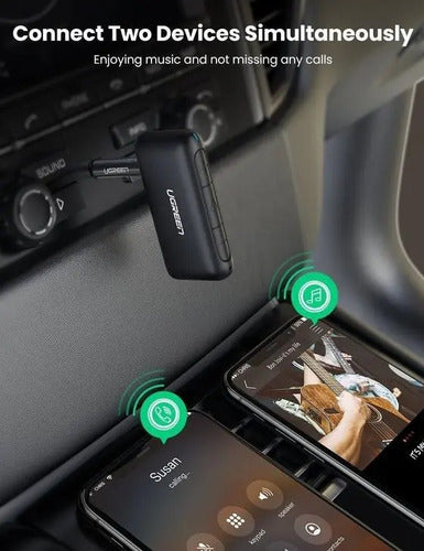 Adaptador Plug Aux 3.5mm a Hembra UGREEN 70303 - imagen 3
