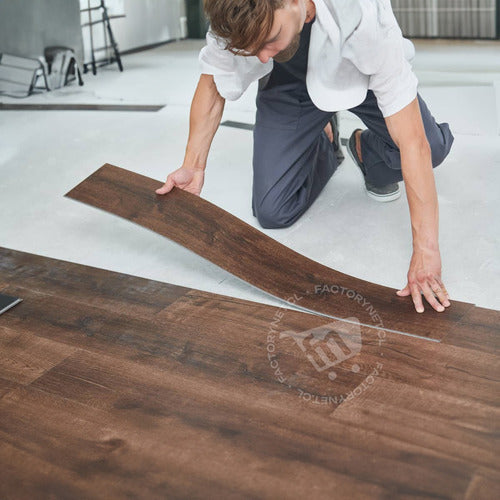 Piso Autoadhesivo Vinílico Pvc 36 Pisos 5 Metros2