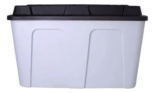 Caja Organizadora Contenedor Con Tapa - 140 Litros