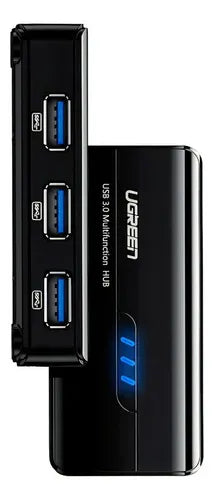 Hub Usb 3.0 Ugreen Gigabit Ethernet 1000 Mbps 3x Usb 3.0