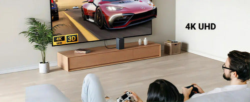 Cable HDMI 1.4 M/m Curvo 90 Grados 4k@30hz 2 Metros UGREEN Hd103 - imagen 4