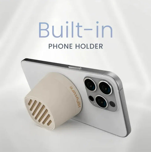 Mini Parlante Bluetooth Mega S Latte /carga Inalambrica/m... Latte