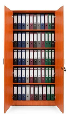 Armario Oficina 200x90x40 Cm 2 Puertas Peral - imagen 2