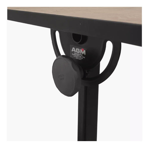 Multimesa Plegable Agm Color Jerez/negro