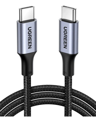 Cable UGREEN USB-C a USB-C 100W 1m Negro - imagen 2