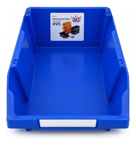 Organizatodo Apilable #25 Reyplast Gris - imagen 2