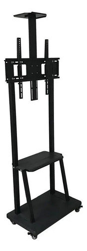 Soporte Tv Base Pedestal Rueda Televisor 32 A 70p Pulgadas Color 1700