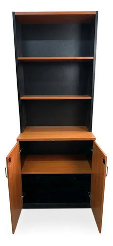 Estante Oficina 200x80x50 Cm 5 Repisas Peral - imagen 2