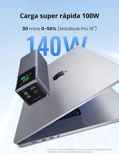 Batería Externa Portátil Ugreen 35525b 200 W Gris
