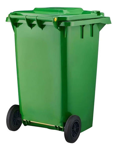 Contenedor De Basura Plástico Basurero 360 Litros