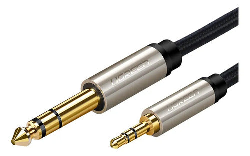 Cable de Audio Plug 3.5mm/plug 6.3 Estereo M/m 2m UGREEN Av - imagen 4