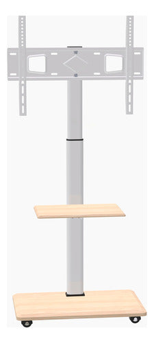 Soporte Tv Con Ruedas 32 - 70 Pulgadas 60kg