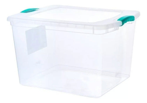 Caja Organizadora 45 Litros Transparente