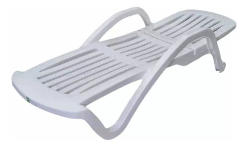Silla Reposera Ibiza Blanca Wenco