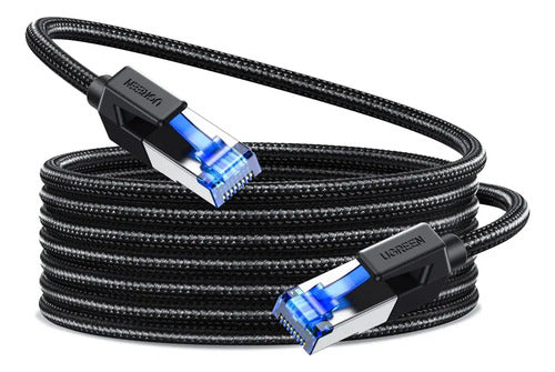 Cable de Red Cat8 F/ftp de 20 Metros (40gbps) Trenzado Negro UGREEN Nw153 - imagen 2
