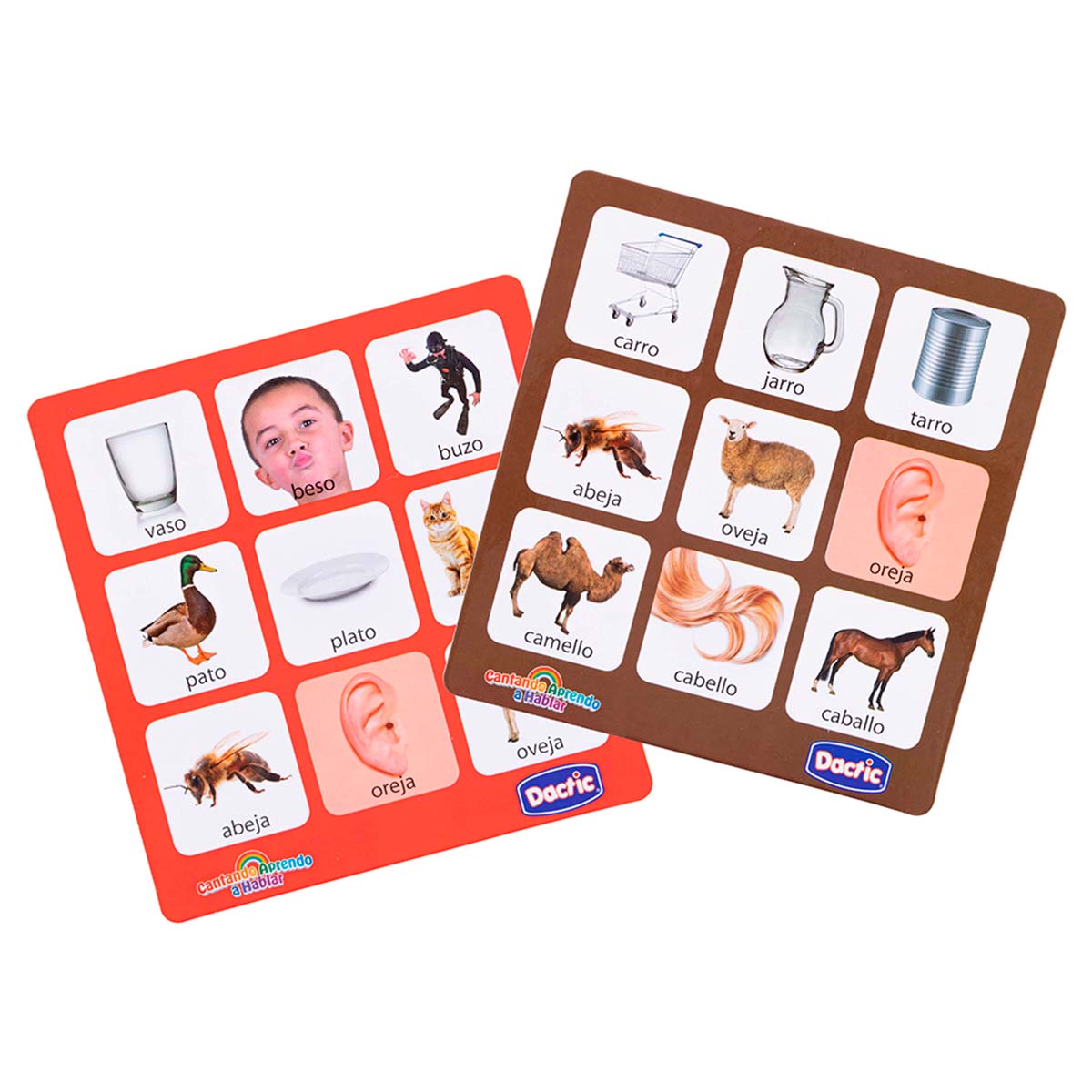 Lotería Discriminación Auditiva Dactic
