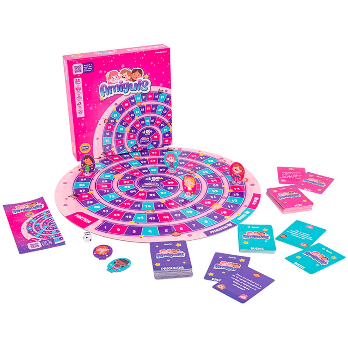 Juego De Mesa Amiguis Dactic