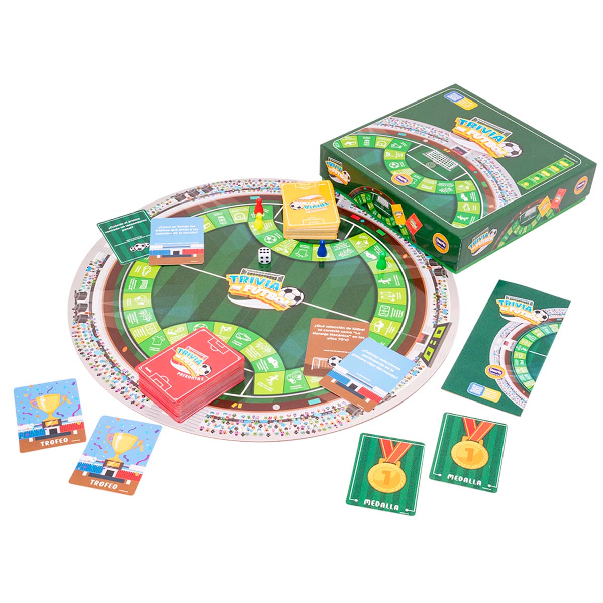 Juego De Mesa. Trivia De Fútbol