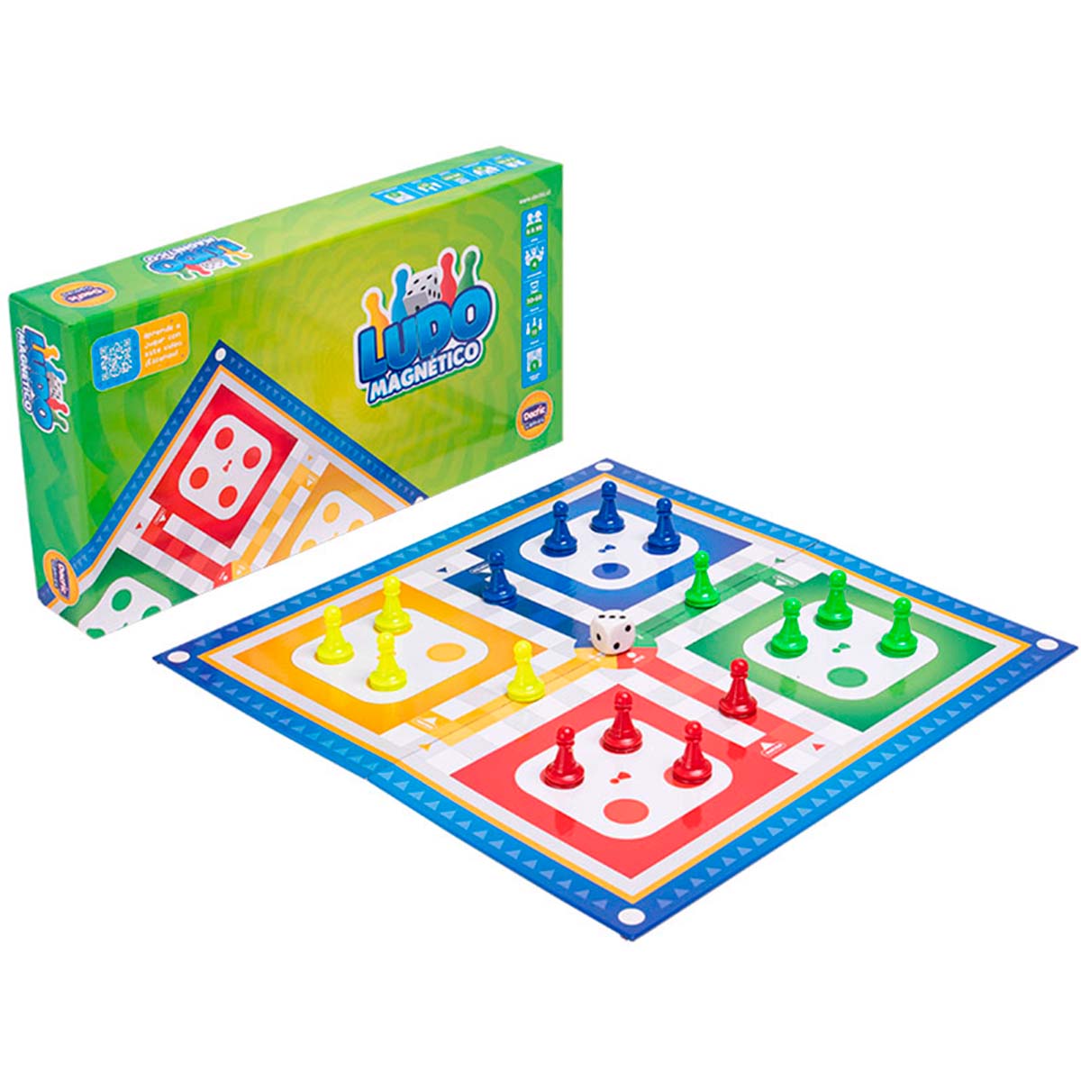 Juego De Mesa Ludo Magnético Dactic