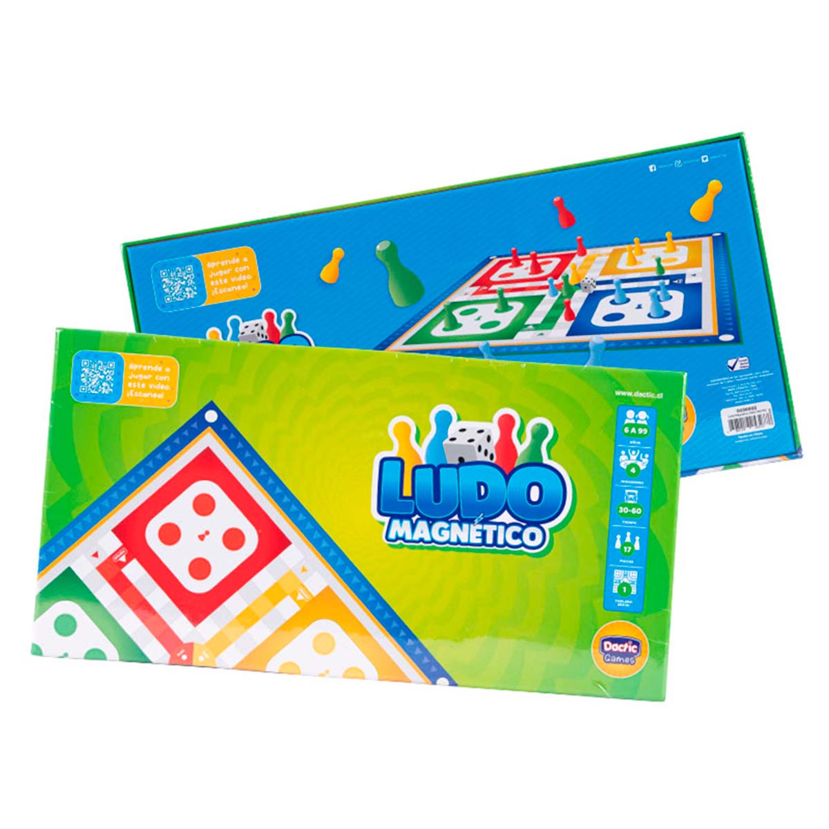 Juego De Mesa Ludo Magnético Dactic