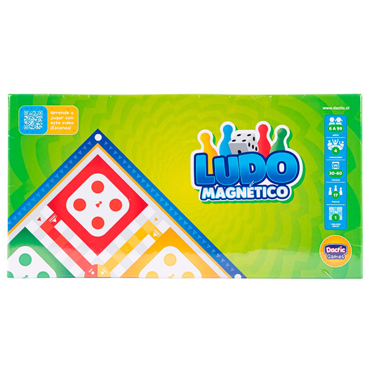 Juego De Mesa Ludo Magnético Dactic