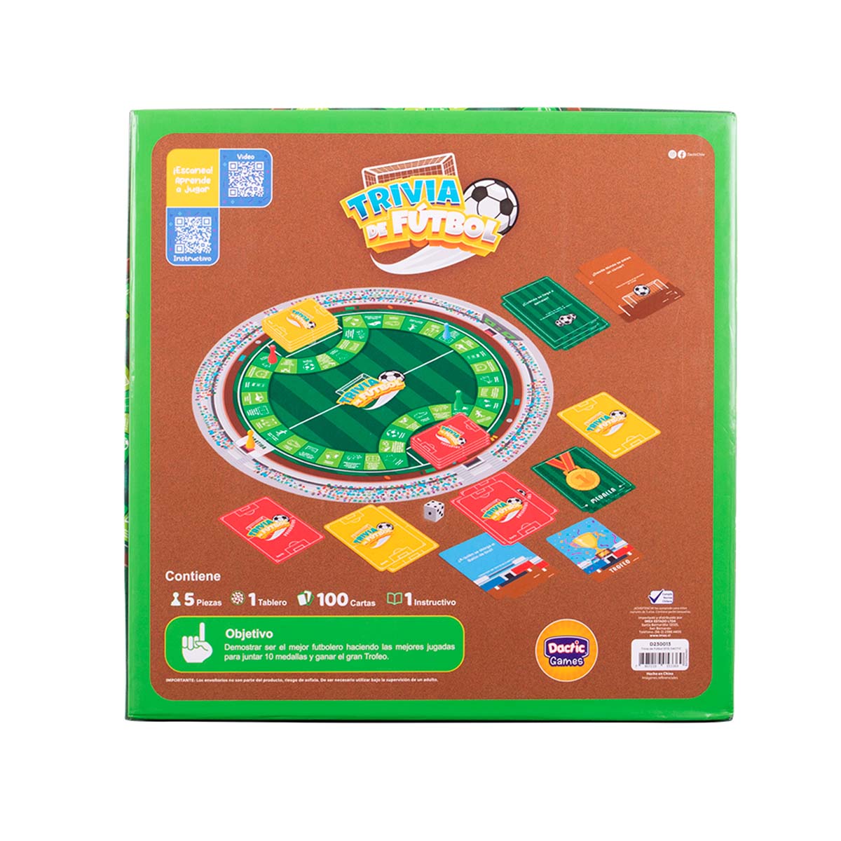 Juego De Mesa. Trivia De Fútbol