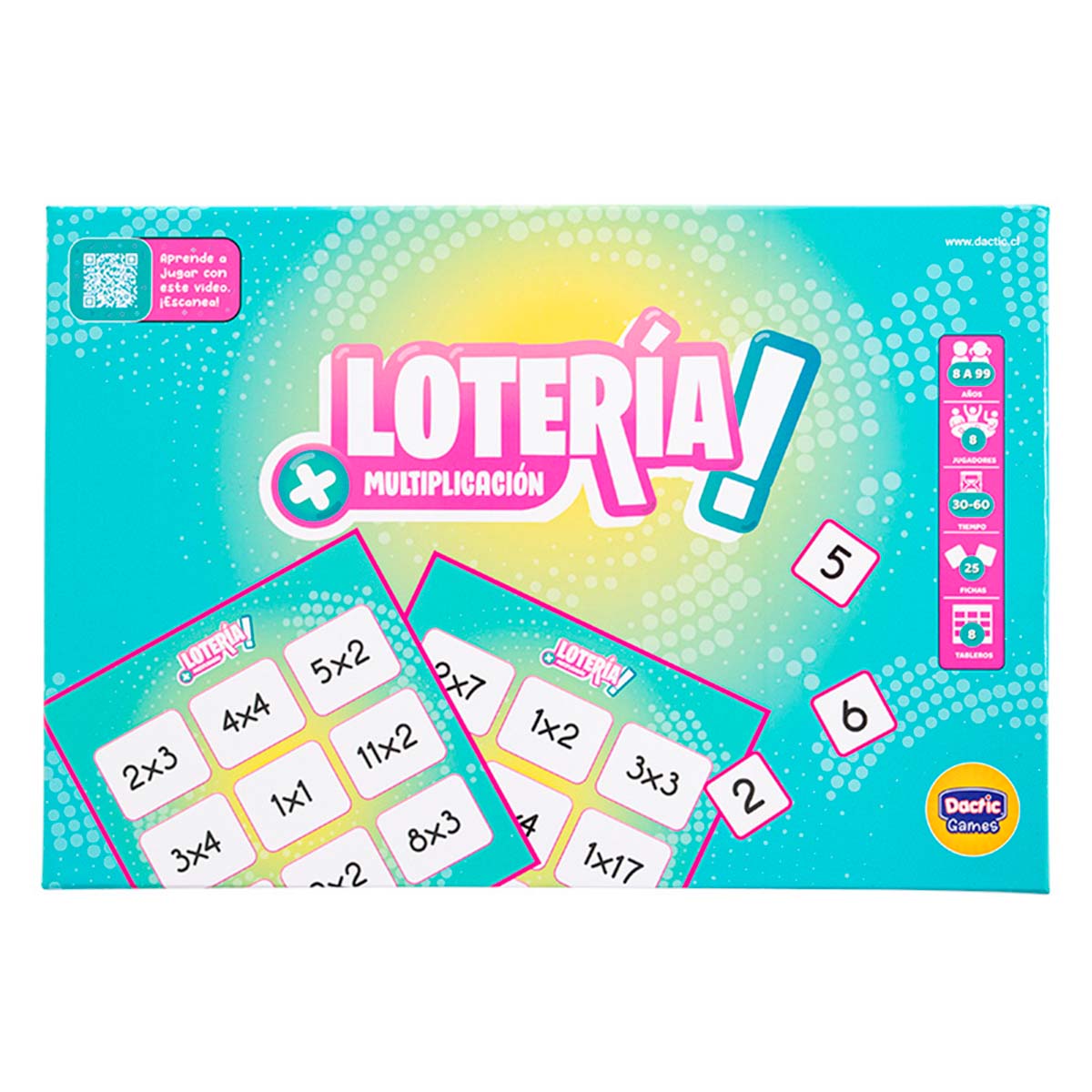 Juego De Mesa. Multiplicación
