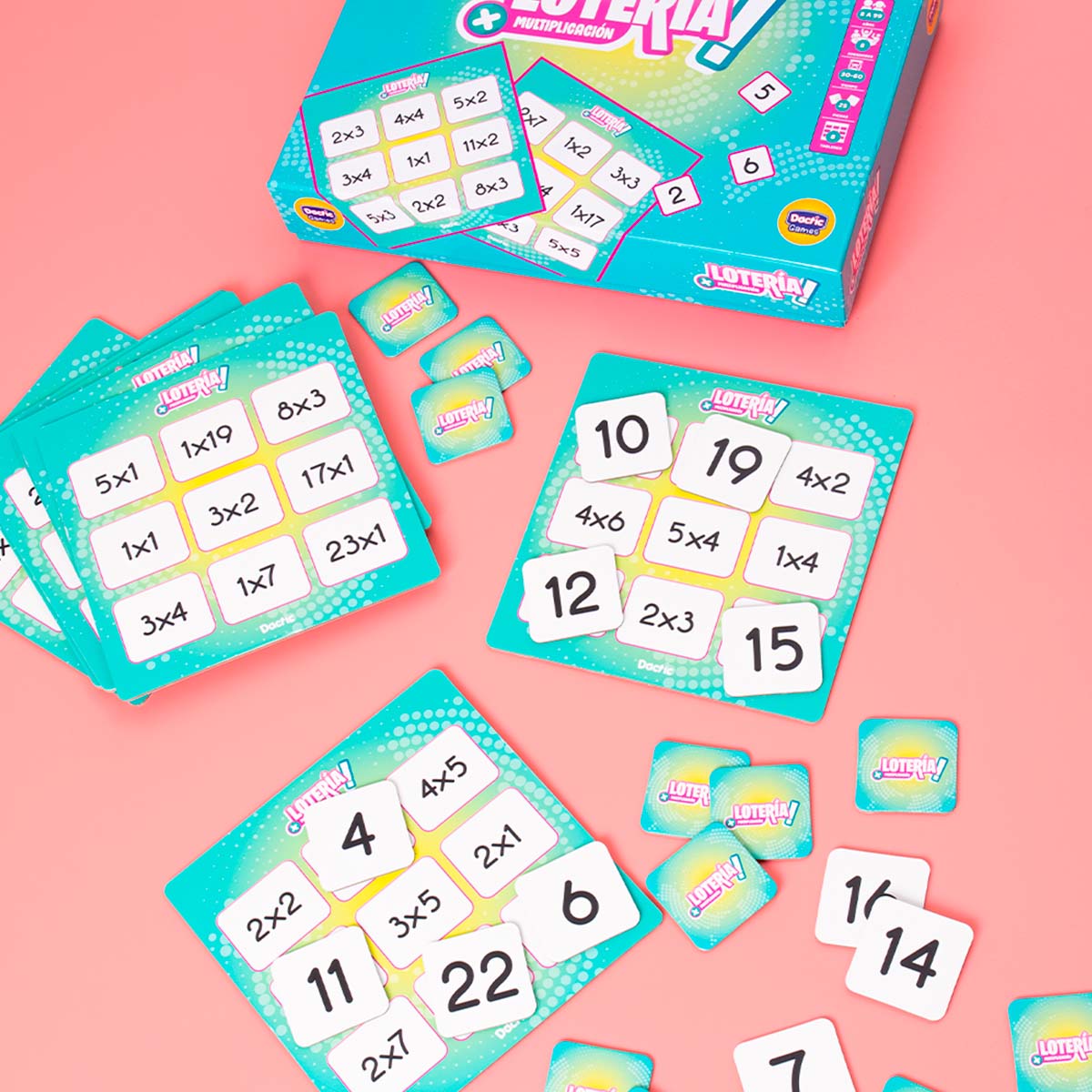 Juego De Mesa. Multiplicación