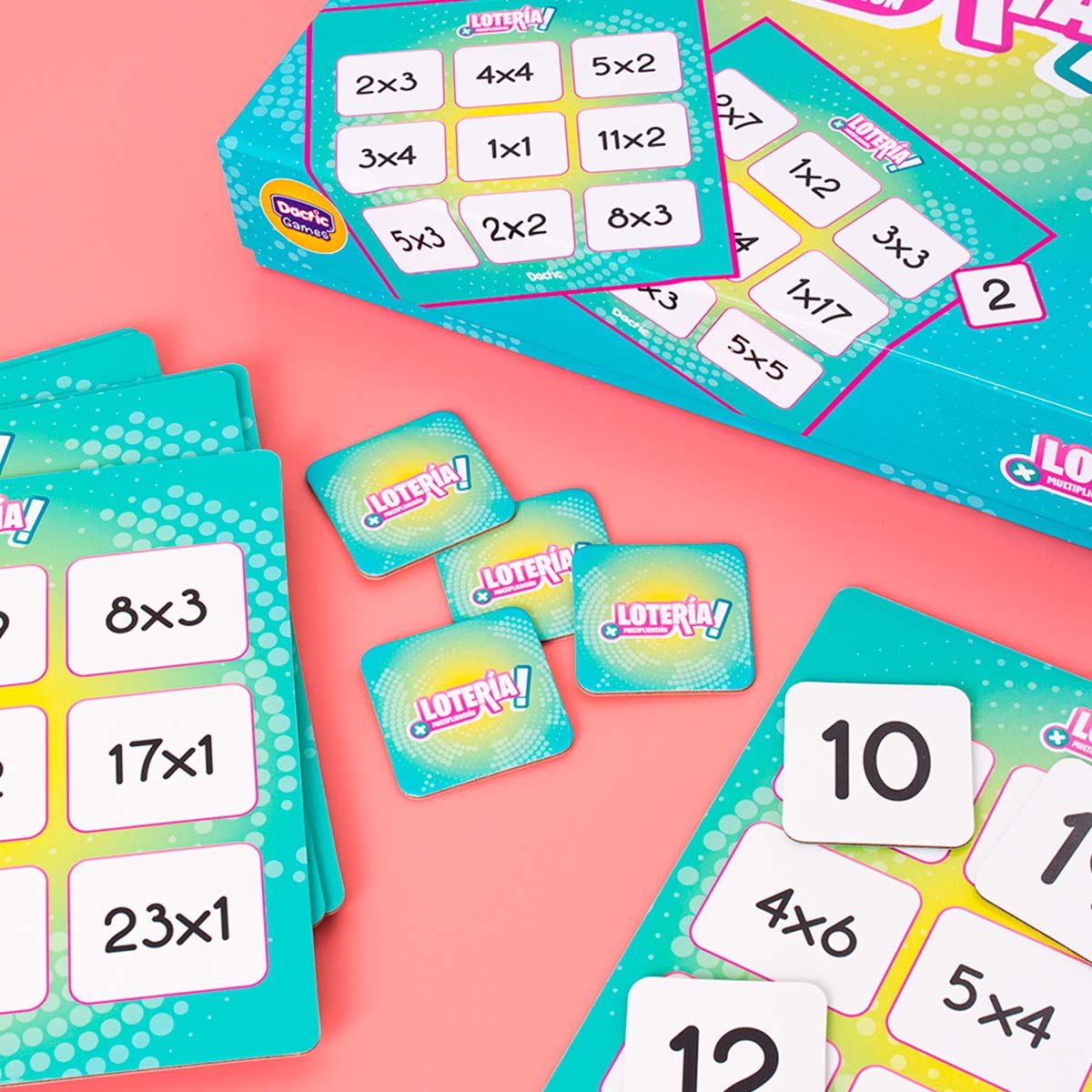 Juego De Mesa. Multiplicación