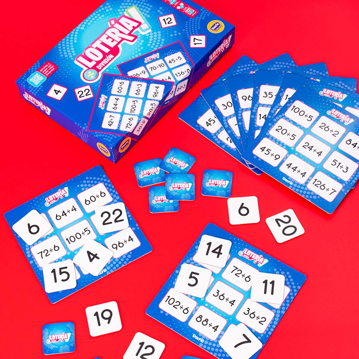 Juego De Mesa. Lotería División