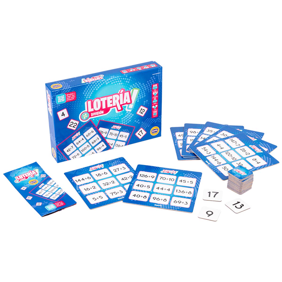 Juego De Mesa. Lotería División