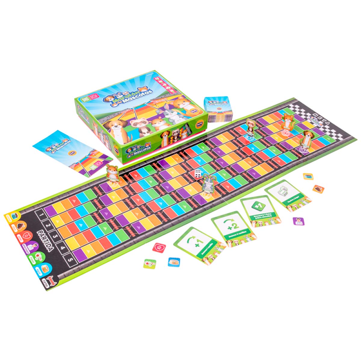 Juego De Mesa - Maraton Mascota Dactic