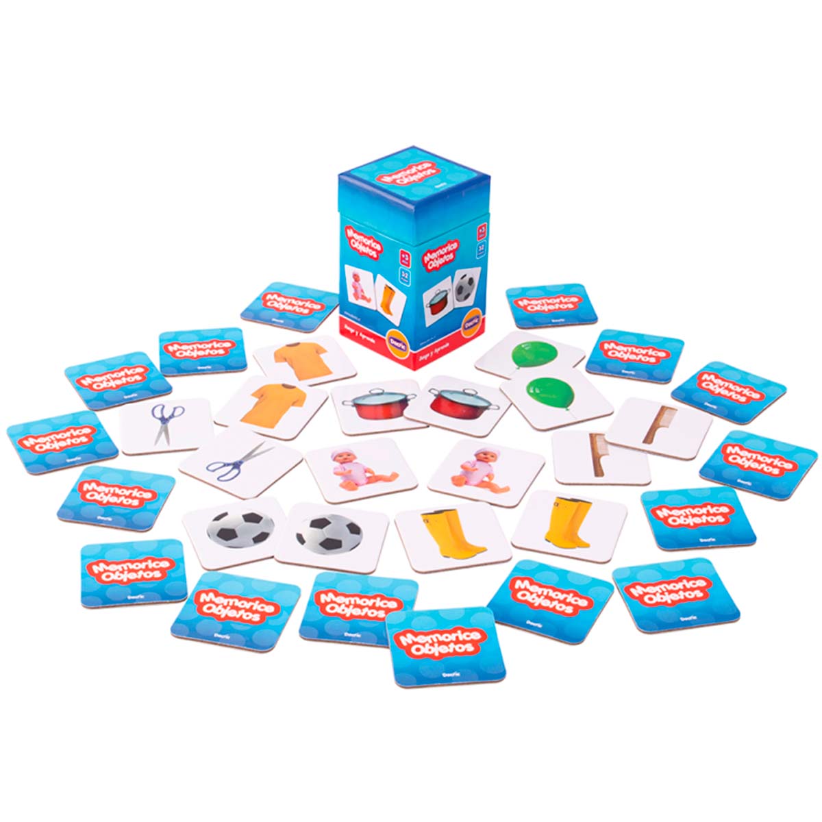 Memorice Objetos Dactic