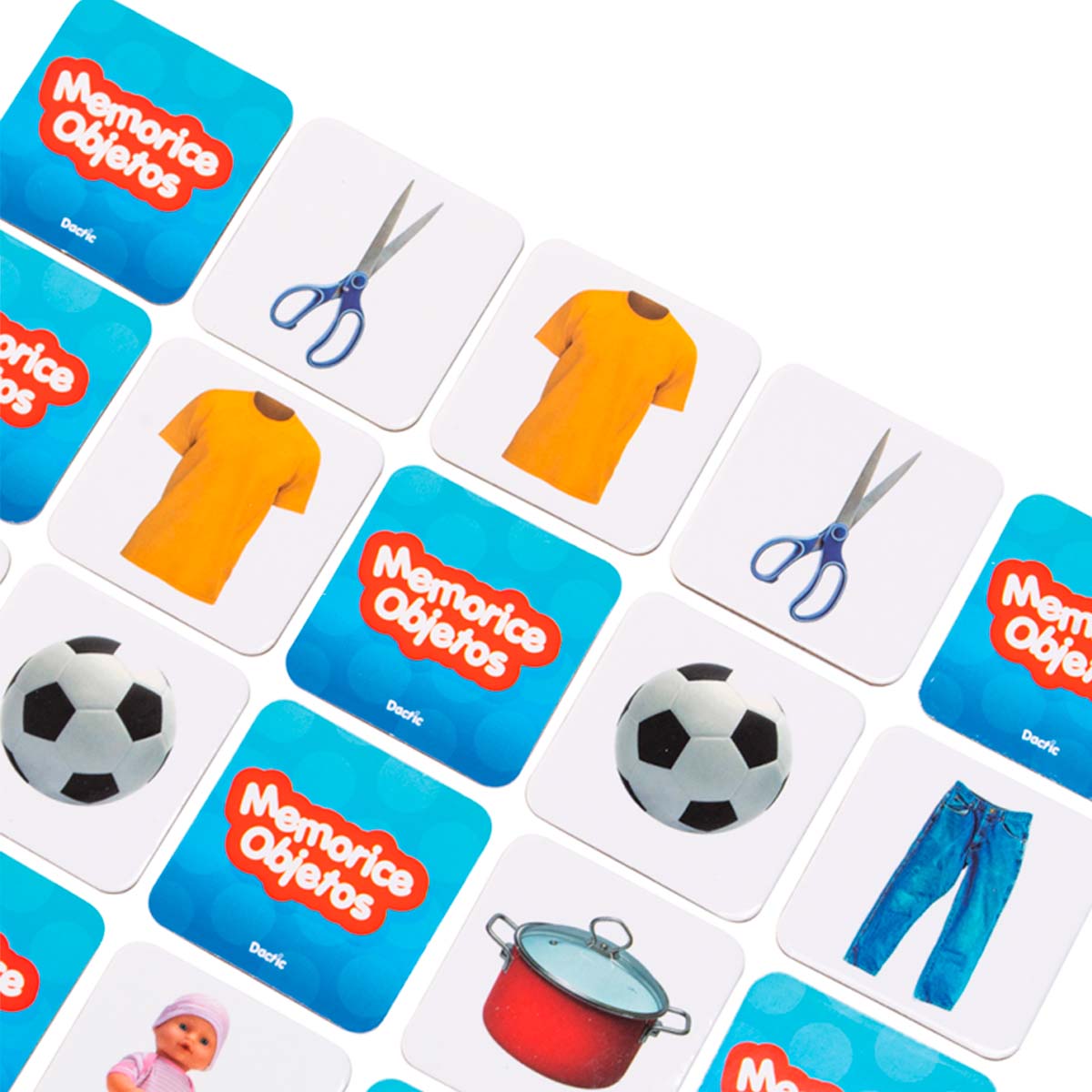 Memorice Objetos Dactic