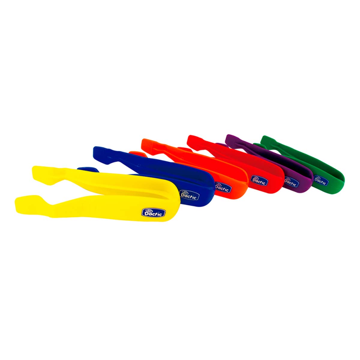 Set De 12 Pinzas Plásticas Para Desarrollo Motricidad Fina