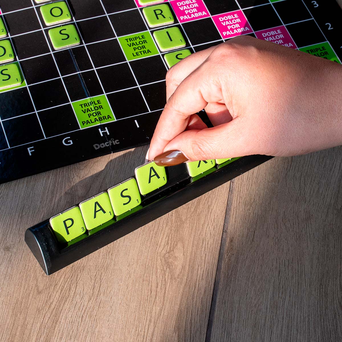 Juego De Mesa. Palabras Cruzadas Dactic