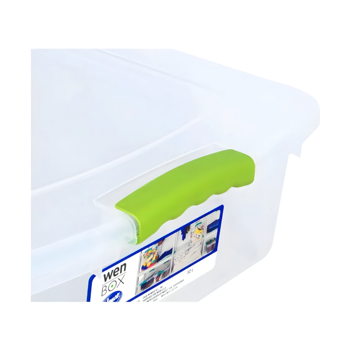 Caja Organizadora Wenbox 32 Litros Bajo Cama Plana