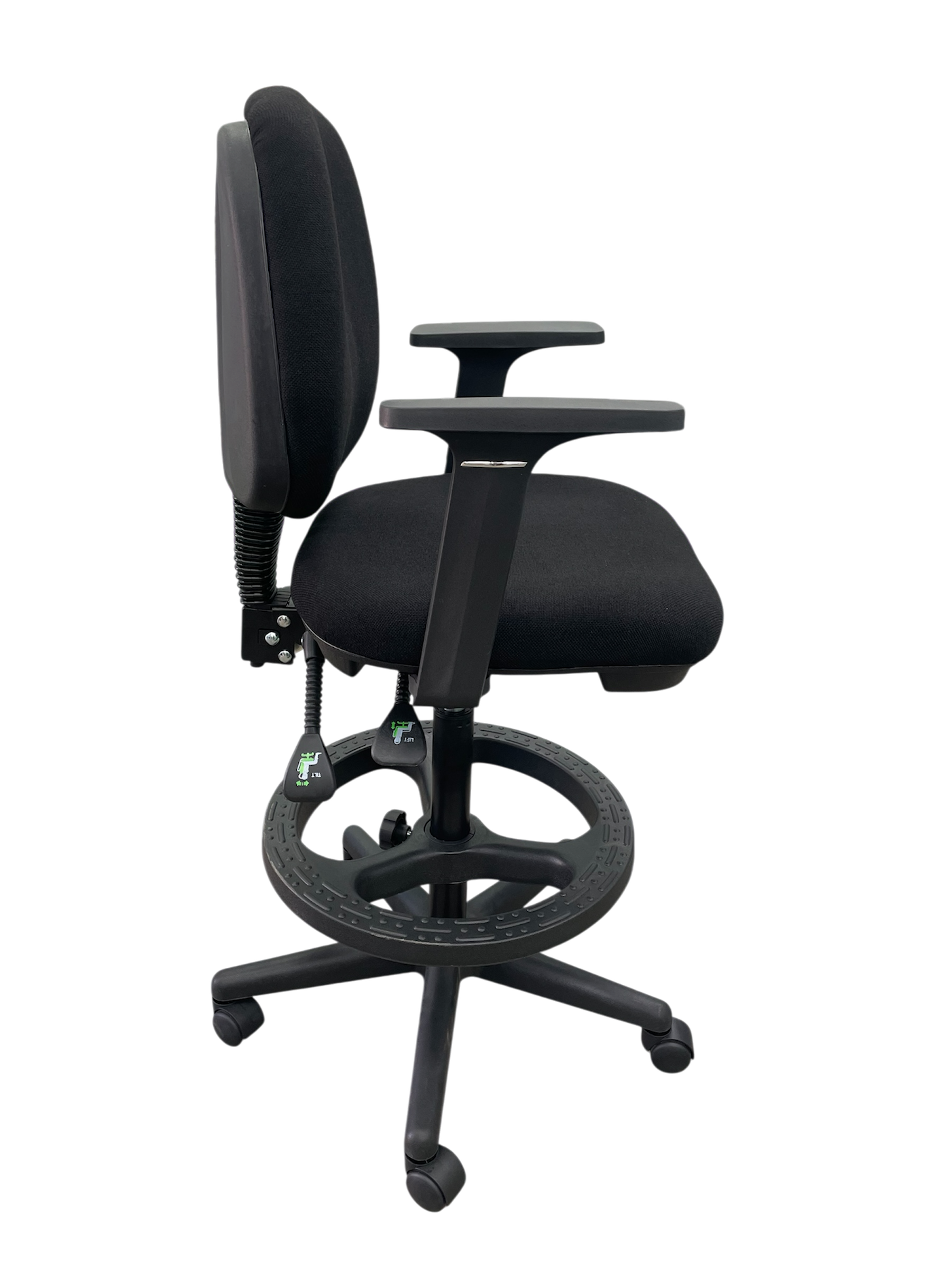 Silla Cajero Brazos Fijos