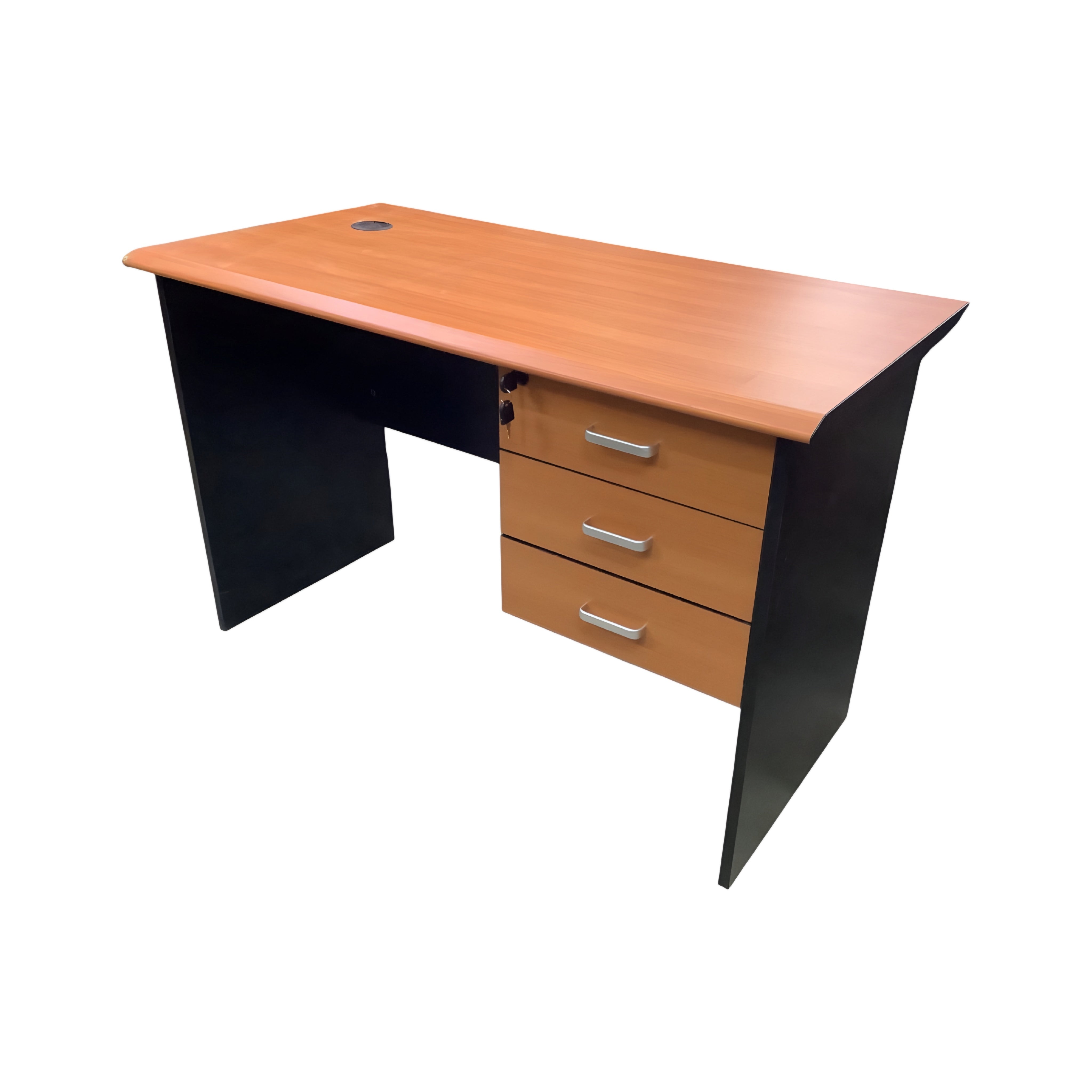 Escritorio De Oficina Con 3 Cajones 120x60x75