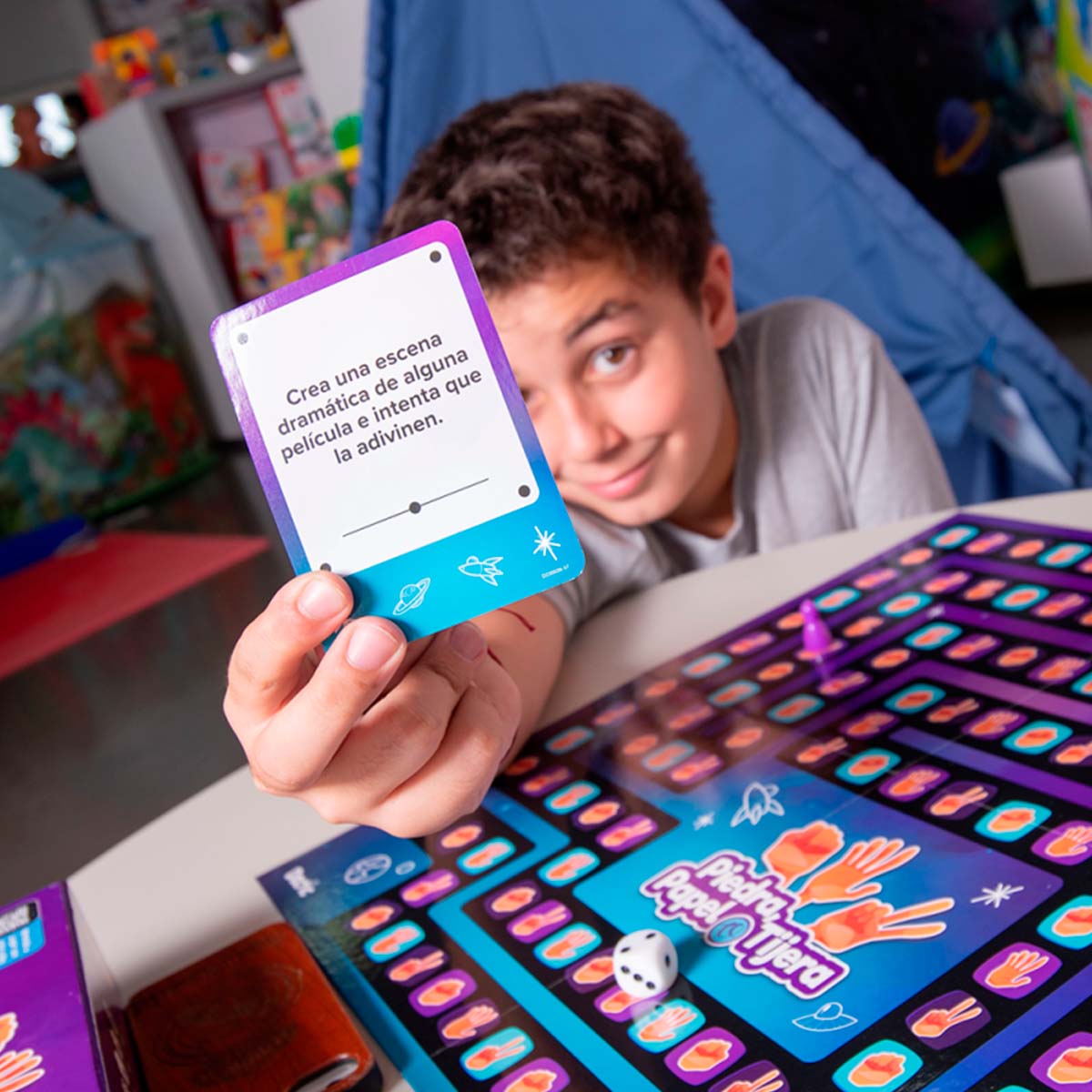 Juego De Mesa Piedra, Papel Y Tijera - Dactic