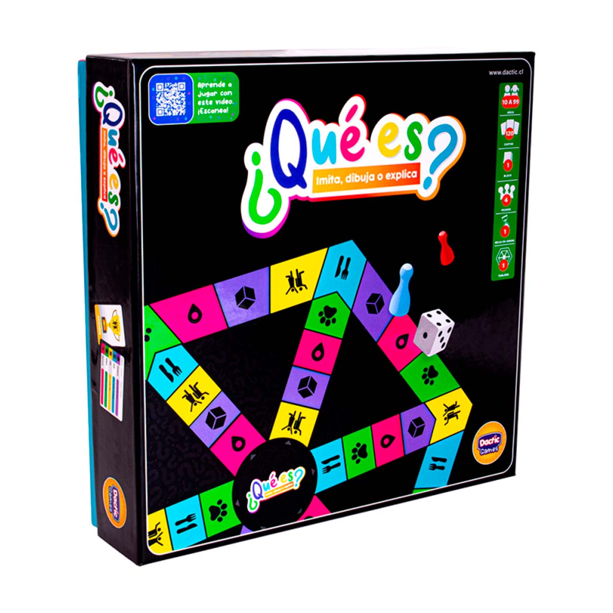 Juego De Mesa ¿ Que Es ? Imita Dibuja O Explica - Dactic