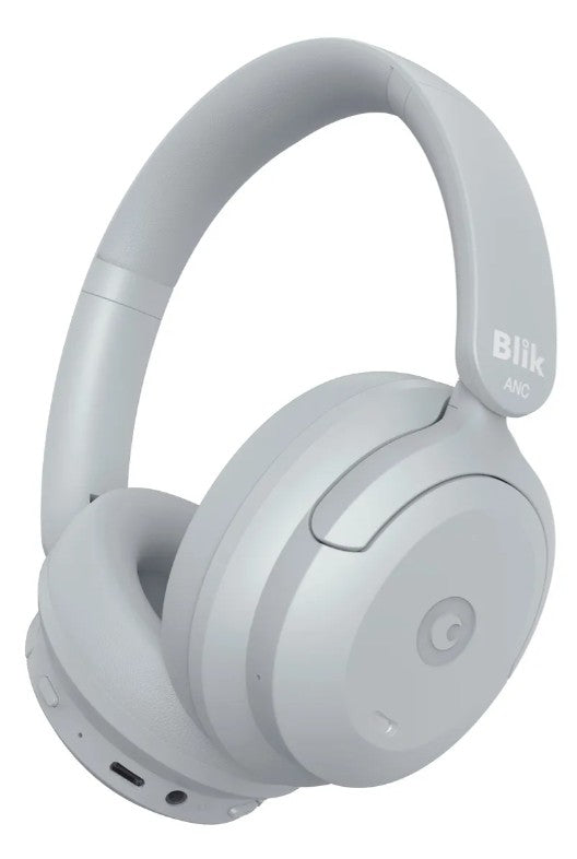 Audífonos Bluetooth Blik Soul900 Cancelación de Ruido 60hrs Gris