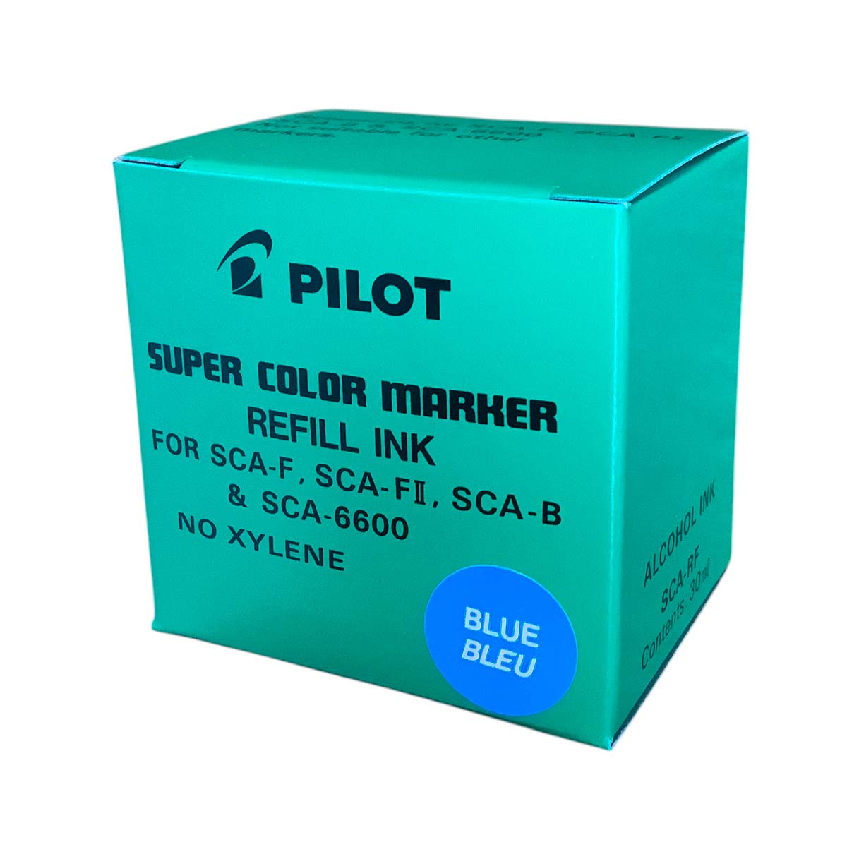 Recarga De Tinta Marcador Permanente Azul De 30cc Pilot