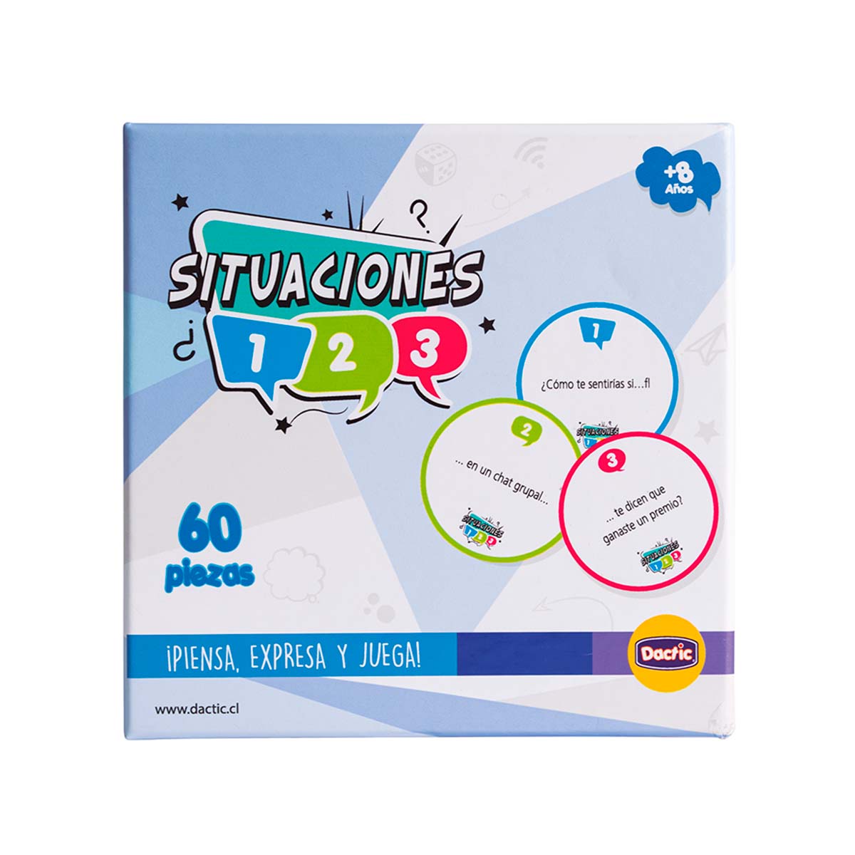 Juego Situaciones 1 2 3 Dactic - Ofieduc