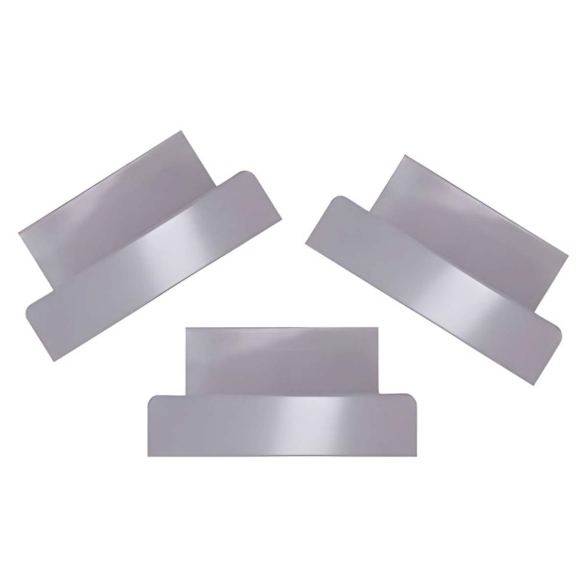 Visores Plasticos Para Carpetas Colgantes 50 Unid. Torre Color Transparente